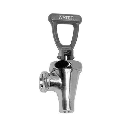 Bunn 07094.0002 Hot Water Faucet For 07094.002 With Red Handle Chrome Body 26011