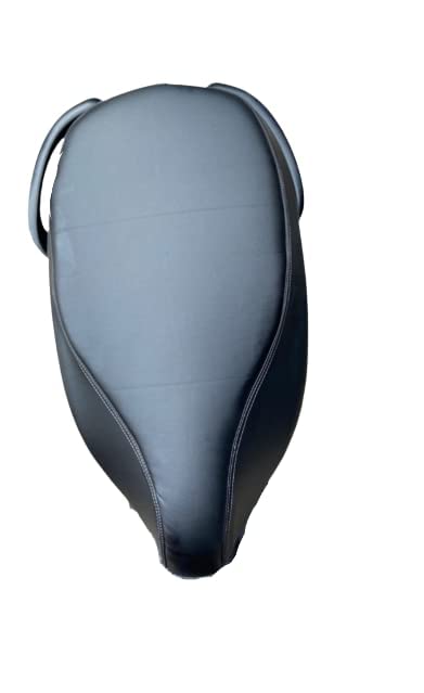 Ola Electric S1 Pro Leather Finish Cushion Seat Cover | Motor Bike | Black | Leatherette (Synthetic Leather)-image-27