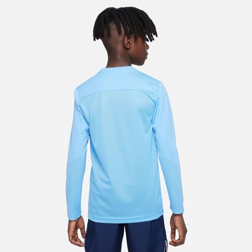 Nike Unisex Niños Camiseta de Manga Larga Nk Df Park VII, UnIVersity Azul y Blanco, BV6740-412, L