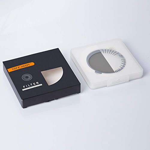 Image of K&F Concept 67mm ND2 to ND400 Variable Neutral Density Filter Slim ND Fader ND2-400 Optical Glass for DSLR Camera Lenses (67mm)