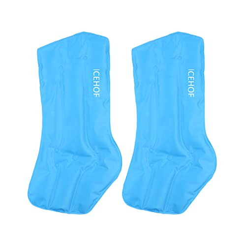 ICEHOF Ersatz-Kühlpads (2X) für Pferdegamaschen - 37 cm x 17 cm - zum Kühlen von Pferdebeinen - Kühlpad Kühlakku Pferd Gelenk Sehnen