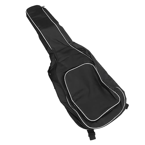Housse guitare folk Pilipane blanche pour transport avec double sangle - 7