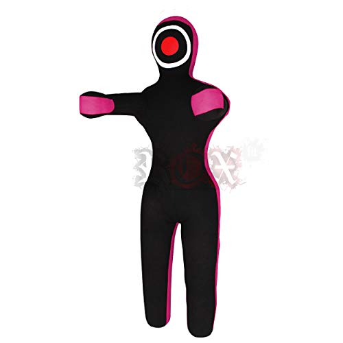 ROX Fit Grappling Dummy Realistic Straight style Brazilian JiuJitsu Training Bag 3 ft, 4 ft, 5 ft,6ft (Unfilled) (6 foot)