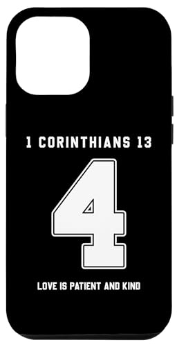iPhone 11 1 Corinthians 13:4 Bible Verse Team Sports Jersey Christian Case