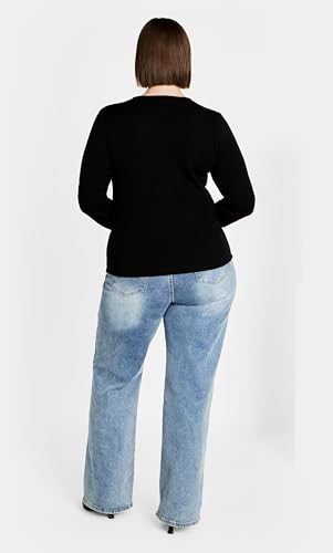 City Chic Women's Plus Size Selena Sweater3