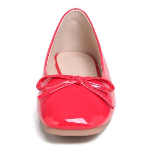 Image of Dear Time Women's Casual Foldable Ballet Flats Square Toe Ballerina Flats Shoes Comfortable