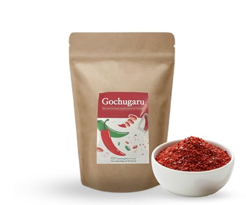 Cheonghwa Gochugaru Chili-Flocken von Südkorea 100g | Wiederverwendbarer Zip-Beutel | Ideal für Kimchi, Budae Jjigae, Saucen & Chili-Öl