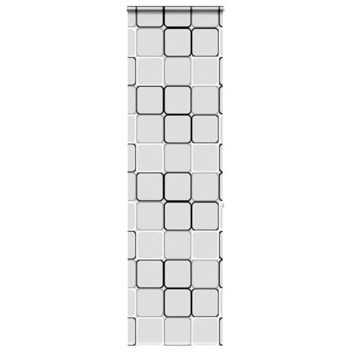 vidaXL Estor Enrollable para Ducha con Casete 70x240cm Tela Ancho 66cm