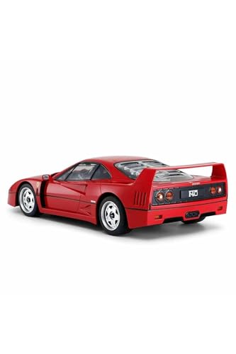 Image of Radio Remote Control 1 /14 Scale Car F40 RC Model Car w /Front Light Controller Open /Close (Red)