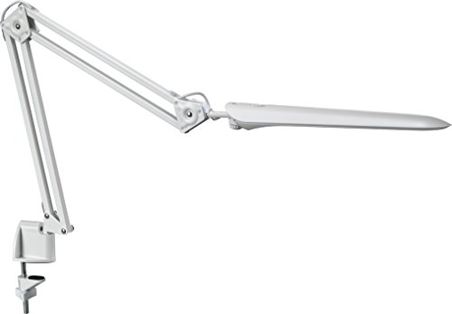 Aluminor COSMIX E B Lampe de Bureau LED sur Etau, Métal, Intégré, 8 W, Blanc