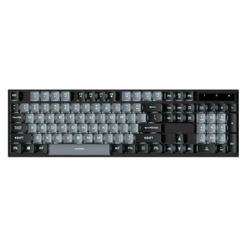 Clavier de jeu filaire rétroéclairé et color-block - Modèle ergonomique haute performance