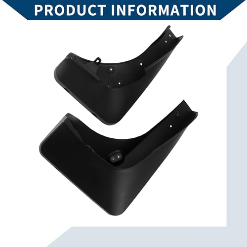 Image of Mud Flaps Splash Guards W /Mount Accessories for BMW X5 with Pedal 2008-2018 Front and Rear Mud Guards 1 Set
