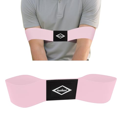 Image of Scott Edward Pro Golf Swing Training Aid,Swing Correcting Arm Band Correct Training Swing Gesture Alignment Practice Tool for Golf Beginners,Man,Boy,Male