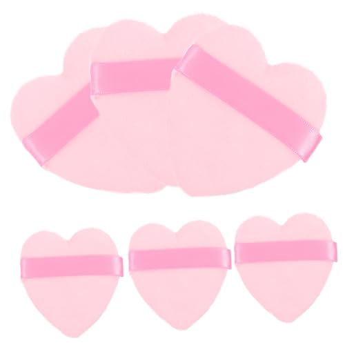 HONMEET Versatile Powder 6 Soft Sponges for Face Makeup Ideal for Setting and Applying Powder