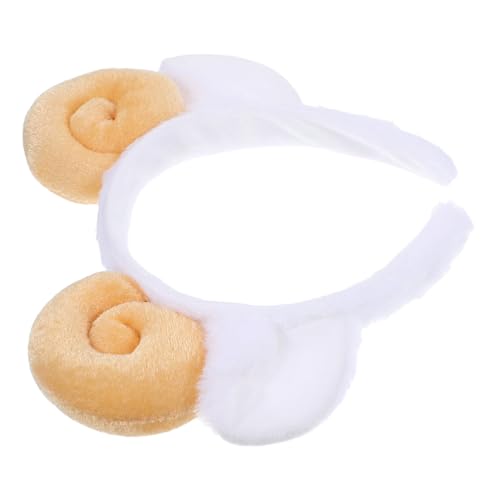 LIFKOME �N���[�J�`���[�V�� �R�X�v���r�̊p ���C�N�A�b�v�w�A�t�[�v ���M���J�`���[�V�� ���؂ȃ��M�̃w�b�h�o���h ���M�̊p�̃J�`���[�V�� ���؂ȃz�[���w�A�t�[�v �ʂ������ Khaki