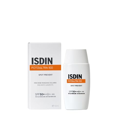 ISDIN FotoUltra Spot Prevent Fusion Fluid SPF50+ (50ml) | Prevents sun spots | Pevents changes in skin pigmentation
