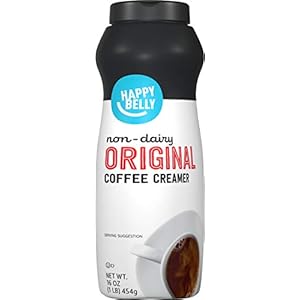 Amazon Brand – Happy Belly Powdered Non Dairy Original Coffee Creamer, 1 pound (Pack of 1)