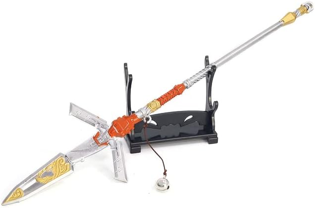 Superbuybox APEX Valkyrie Heirloom Spear Suzaku Action Figures Toys Game Collection Gift Party Supplies Desk Decoration Fidget Toy Gift (Valkyrie Spear Silver)