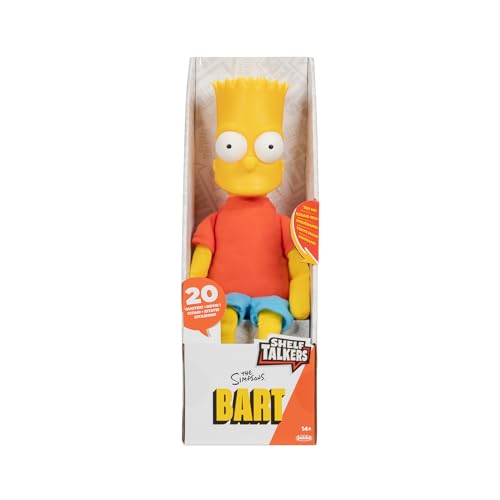 Shelf Talkers 175614-PB Bart 12 Inch Talking Plush From The Simpsons, Pull String Toy Collectible Plush thumb #6