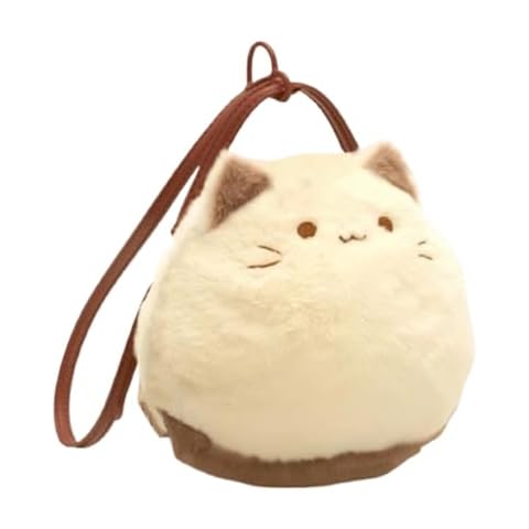 Sac messager chat en peluche Gihioue Cover