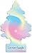 LITTLE TREES Car Air Freshener | Hanging Paper Tree for Home or Car | Cotton Candy | 6 Pack