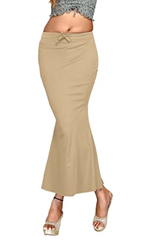 Image of J B Fashion Women's Lycra Full Elastic Saree Shapewear Petticoat (S-01-06)