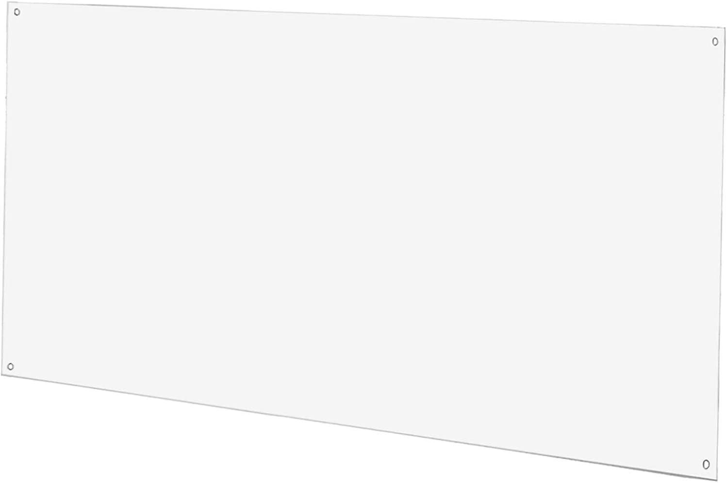 10 Pack Clear Acrylic Square Blanks 8 x 16 Plexiglass DIY Project Pieces 1/8 Painting Tiles Peel Protective Film Before Use Remnants for Arts and Crafts Activities by Marketing Holders