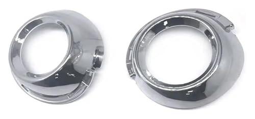 Enjoliveur de feu antibrouillard argenté haut de gamme et grille de pare-choc avant pour Peugeot 307