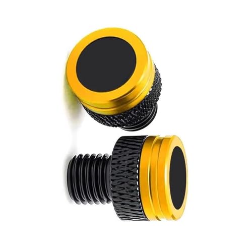 Bouchons filetés moto étanches pour CRF1100L Africa Twin jaune
