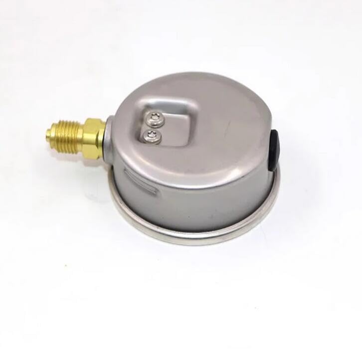 Manometro per Prova di Pressione idraulica dell'escavatore 0-600 Bar con Tubo Flessibile da 1,5 m Misuratore di Pressione della Pompa per macchinari Pesanti a Doppia Scala Radiale
