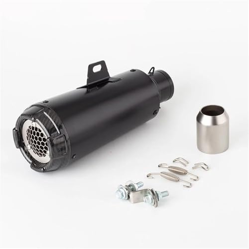 Accessoires d'échappement Silencieux D'échappement Pour Moto Pour Ducati Panigale V4 Pour Y-AMAHA MT10, 36-51 Mm(Nero)