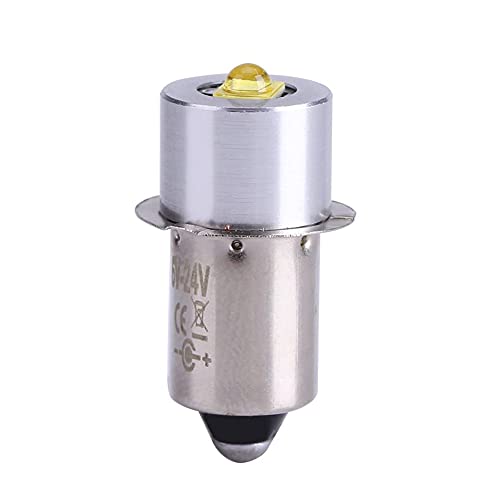 Bombilla LED P13.5S, 200LM 3W 6000K 6-24V de alto brillo LED Buld, a prueba de explosiones de trabajo de emergencia bombillas de repuesto