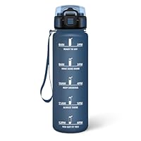 Borraccia Motivazionale Honeyholly 1 Litro Con Filtro - Impermeabile, Sportiva, Per Palestra, Scuola E Outdoor - Foto 10