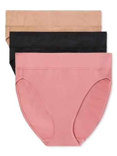 Warners® Blissful Benefits Women's Dig-Free Breathable Microfiber 3-Pack Hi-Cut RT4963W