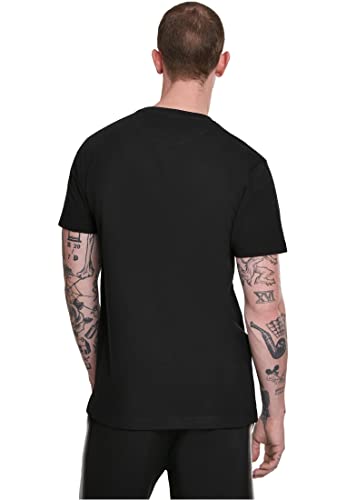 URBAN CLASSICS Juego de 3 Camisetas para Hombre de Manga Corta, Camisetas básicas de Algodón y Cuello Redondo, Distintos Colores y Tallas XS - 5XL