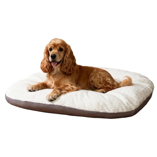 Lifetips イングリッシュ・コッカー・スパニエル ペットベッド 犬 猫 ソファ風 クッション 洗えるカバー 防水 清潔 ふわふわ 大きめ オールシーズン 滑り止め 軽量 耐久性 低反発 通気性 速乾 抗菌 防臭 防ダニ 丸洗い 取り外し簡単 屋内用