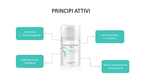 Dermatrophine Pro - Crema Idratante Piedi | Crema