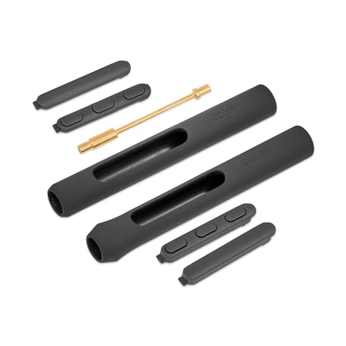 Le kit de Personnalisation du Wacom Pro Pen 3 – Kit de Stylet – Grips, Inserts de Boutons latéraux et Poids d’équilibrage pour Pro Pen 3