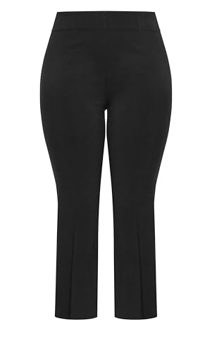 Women's Plus Size Super Stretch Bootcut Pant Black4
