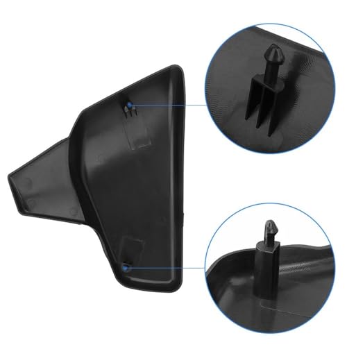 Caches latéraux de batterie pour Shadow VT600 finition premium