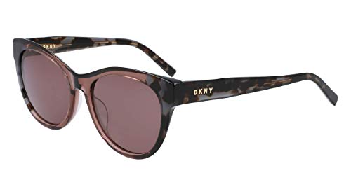 DKNY DK533S Black Tortoise/Mauve