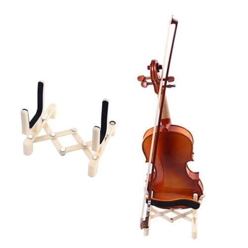 OFFSCH Music Stand for Violin Portable Folding Violin Stand Bow Holder Bow Holder