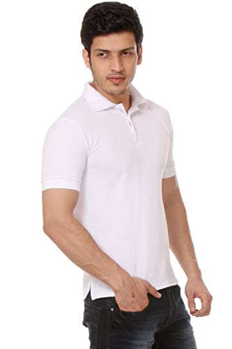 Image of Amazon Brand - Nora Nico Men's Cotton Pique Half Sleeves Solid Polo T Shirts-Pack of 2