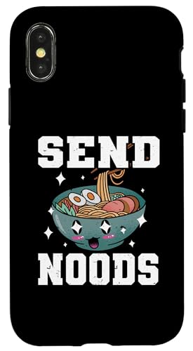 Send Noods Funny Japanese Ramen Noodle Case for iPhone X/XS