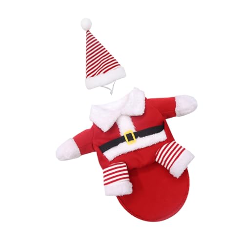 Disfraz para perro con gorro de Santa talla 2XL