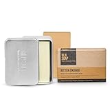 Feste Männerseife + Seifendose: Natürliche feste Seife für Männer, 3-in-1 Duschseife Herren für...