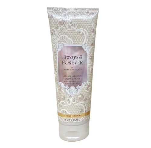 Bath & Body Works Always & Forever 3 Pack Body Cream Bundle with a Wild Jasmine Bar Soap - Full Size - Image 3