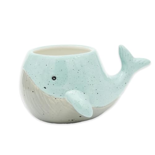Winkee Wal Tasse Kaffeetasse Teetasse aus Keramik ca. 400 ml