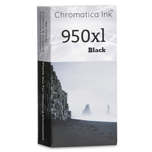 950XL Black High Yield Ink Cartridge-Compatible with HP OfficeJet...