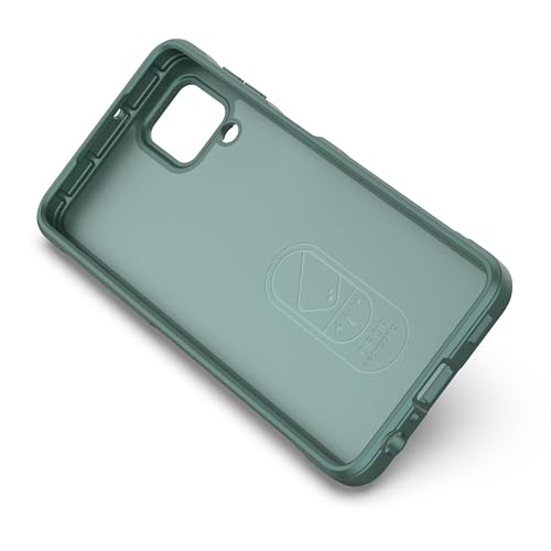 Coque Samsung A22 4G protège-écran verre silicone vert anti-rayures - 7